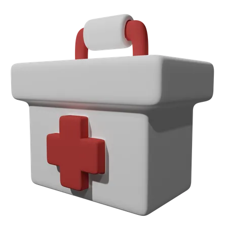 Medicine Box  3D Icon
