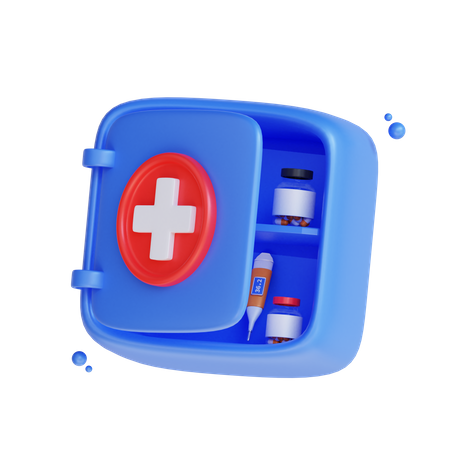 Medicine Cabinet  3D Icon