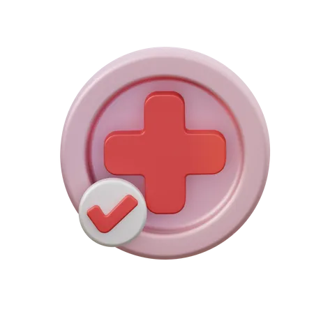 Medicine Checklist  3D Icon