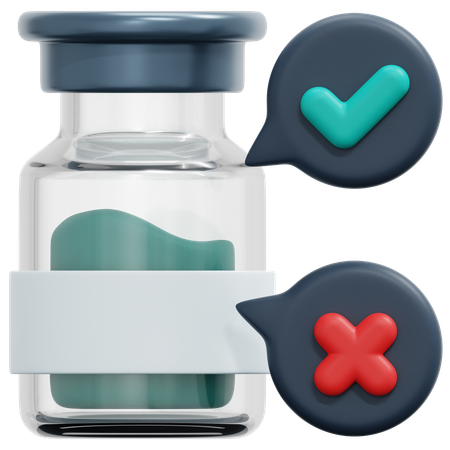 Medicine Debate  3D Icon