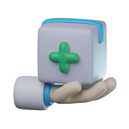 Medicine Delivery  3D Icon