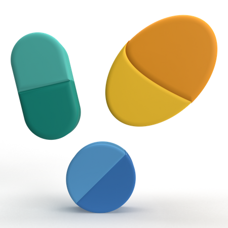 Medicine Drug  3D Icon