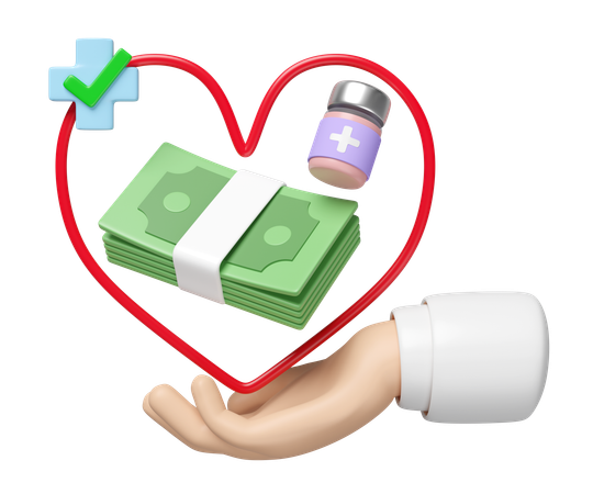 Medicine Expense  3D Icon