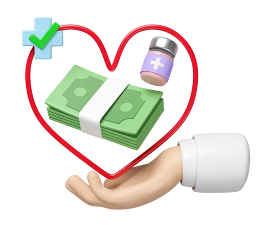 Medicine Expense  3D Icon