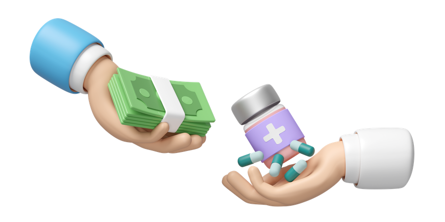 Medicine Expense  3D Icon