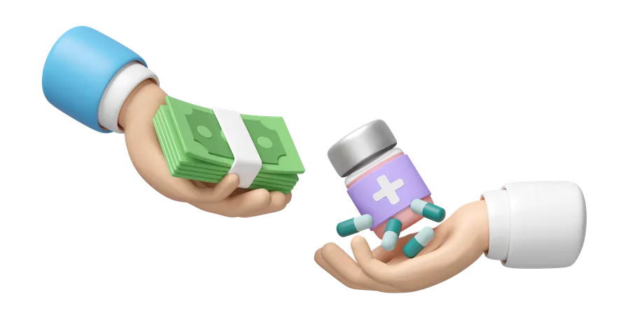 Medicine Expense  3D Icon