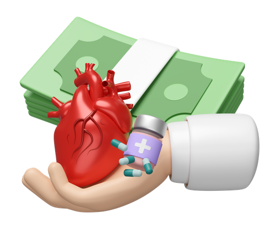 Medicine Expense  3D Icon