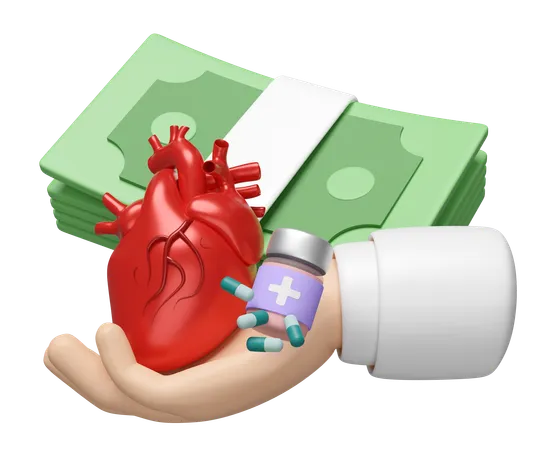 Medicine Expense  3D Icon