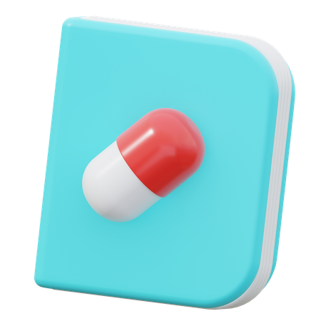약 가이드  3D Icon