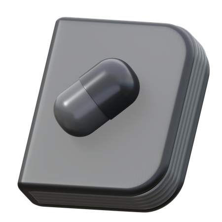 약 가이드  3D Icon