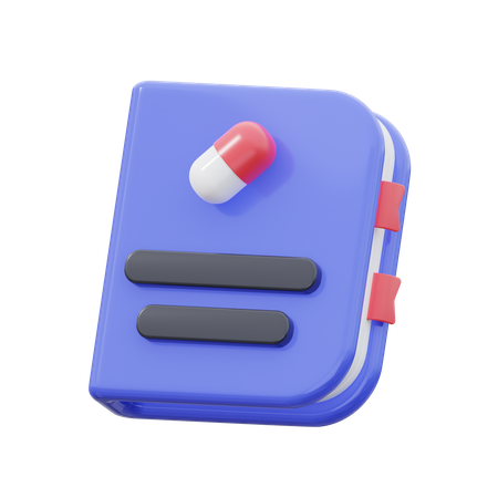 Medicine Guide  3D Icon