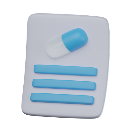 Medicine Guide  3D Icon