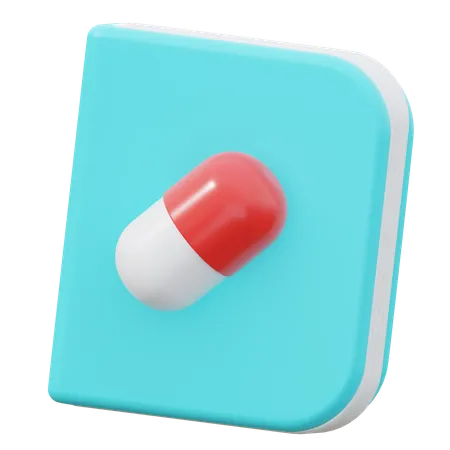 Medicine Guide  3D Icon