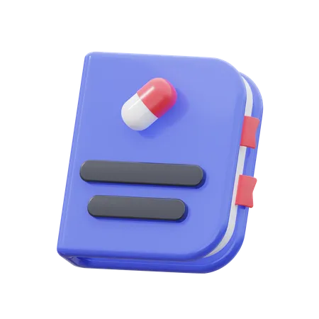 Medicine Guide  3D Icon