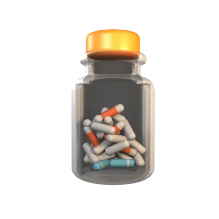 Medicine Jar  3D Icon