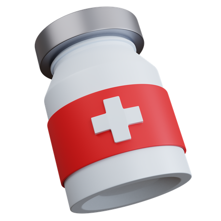 Medicine Jar  3D Icon