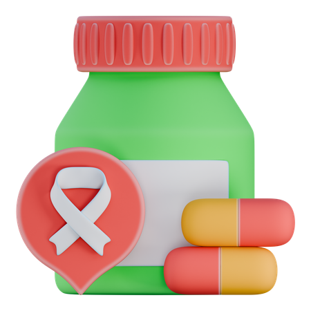 Medicine Jar  3D Icon