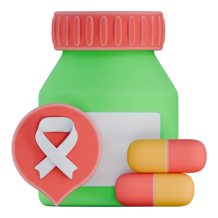 Medicine Jar  3D Icon