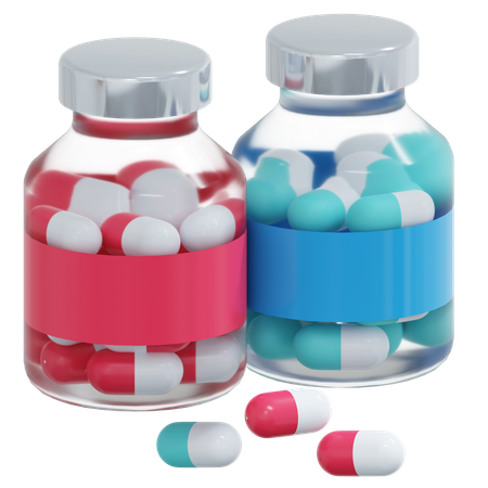 Medicine Jar  3D Icon