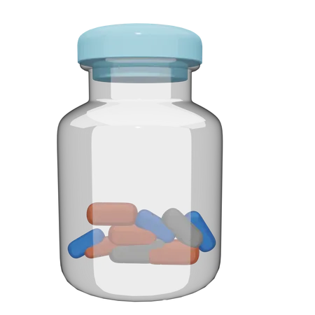 Medicine Jar  3D Icon