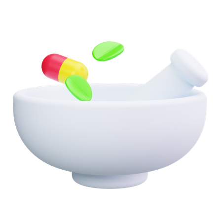 Medicine Mixing  3D Icon