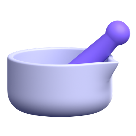 Medicine Mortar  3D Icon