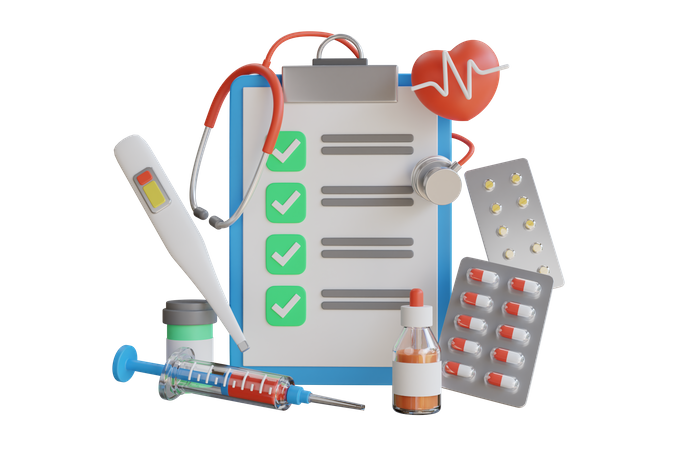 Medicine Perception  3D Icon