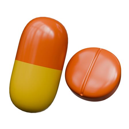 Medicine Pill  3D Icon