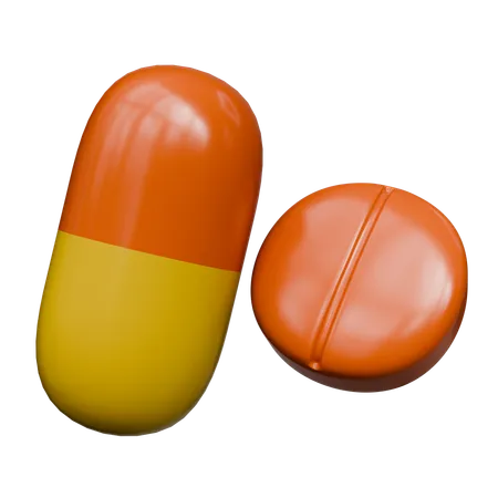 Medicine Pill  3D Icon