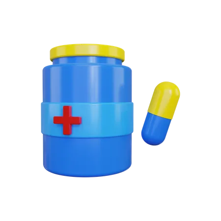 Medicine Concept Illustration 3D Illustration