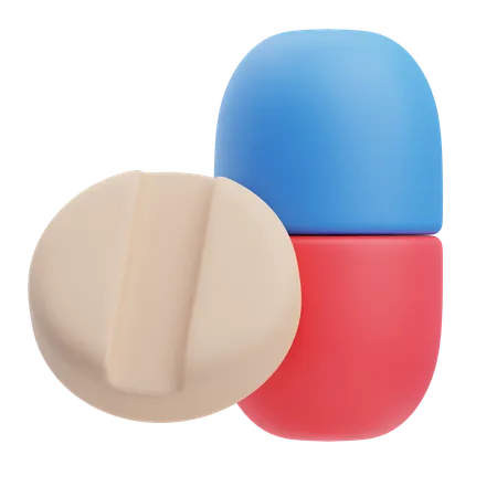 Medicine Pills  3D Icon