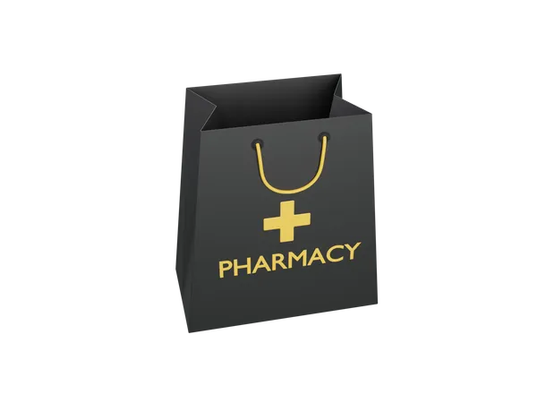 Medicine Shopping  3D Icon