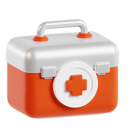 Medicine Storage Box  3D Icon
