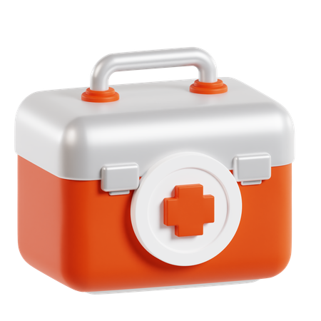 Medicine Storage Box  3D Icon