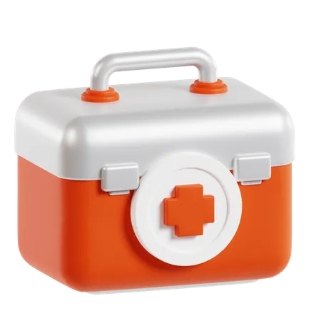 Medicine Storage Box  3D Icon