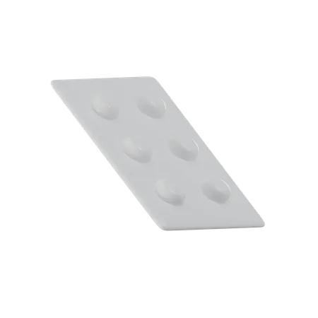 Medicine Strip  3D Icon