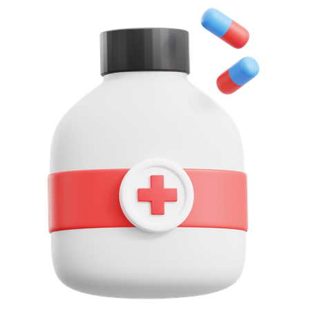 Medicine Tablet  3D Icon