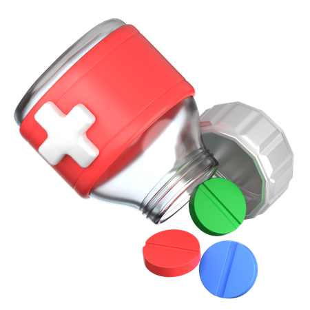 Medicine Tablet  3D Icon