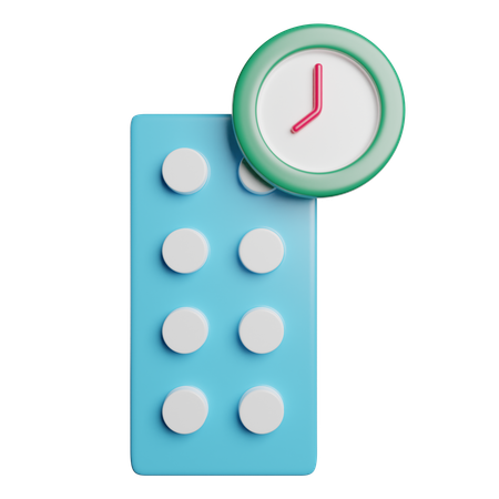 Medicine Time  3D Icon
