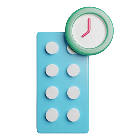 Medicine Time  3D Icon