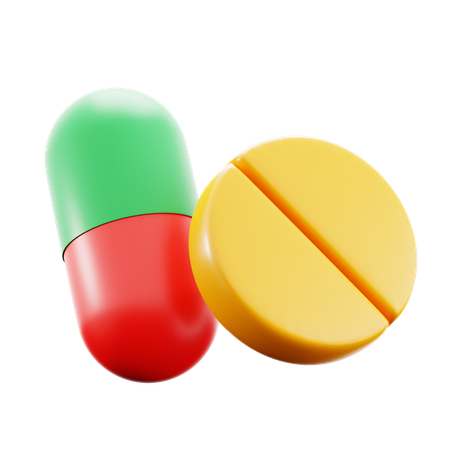 Medicines  3D Icon