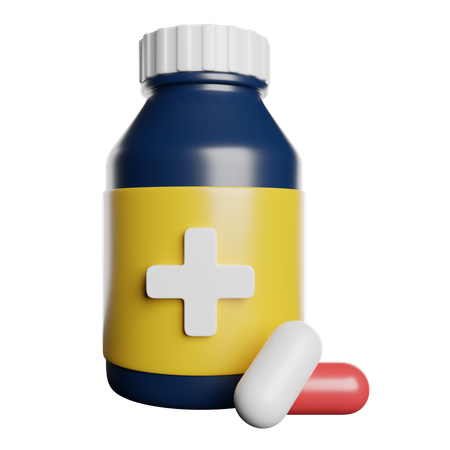 Medicines  3D Icon