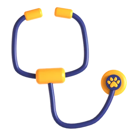 Médico de animales  3D Icon