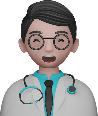 Avatar médico  3D Icon