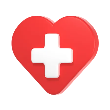 Médico del corazón  3D Icon