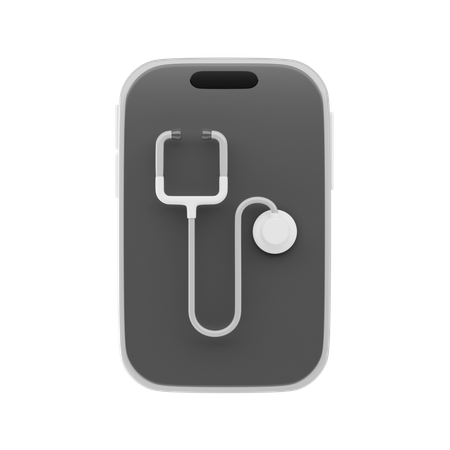 Médico en línea  3D Icon