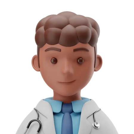 Médico, homem  3D Icon