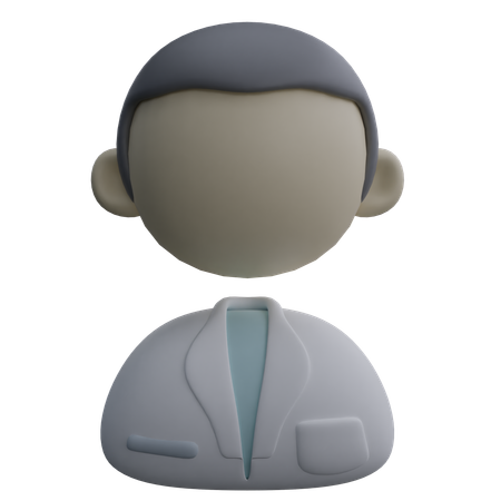 Médico Masculino  3D Icon