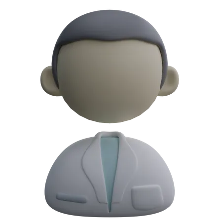 Médico Masculino  3D Icon