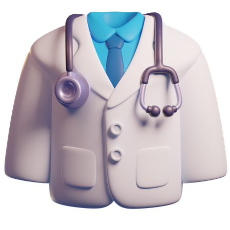 Uniforme médico  3D Icon
